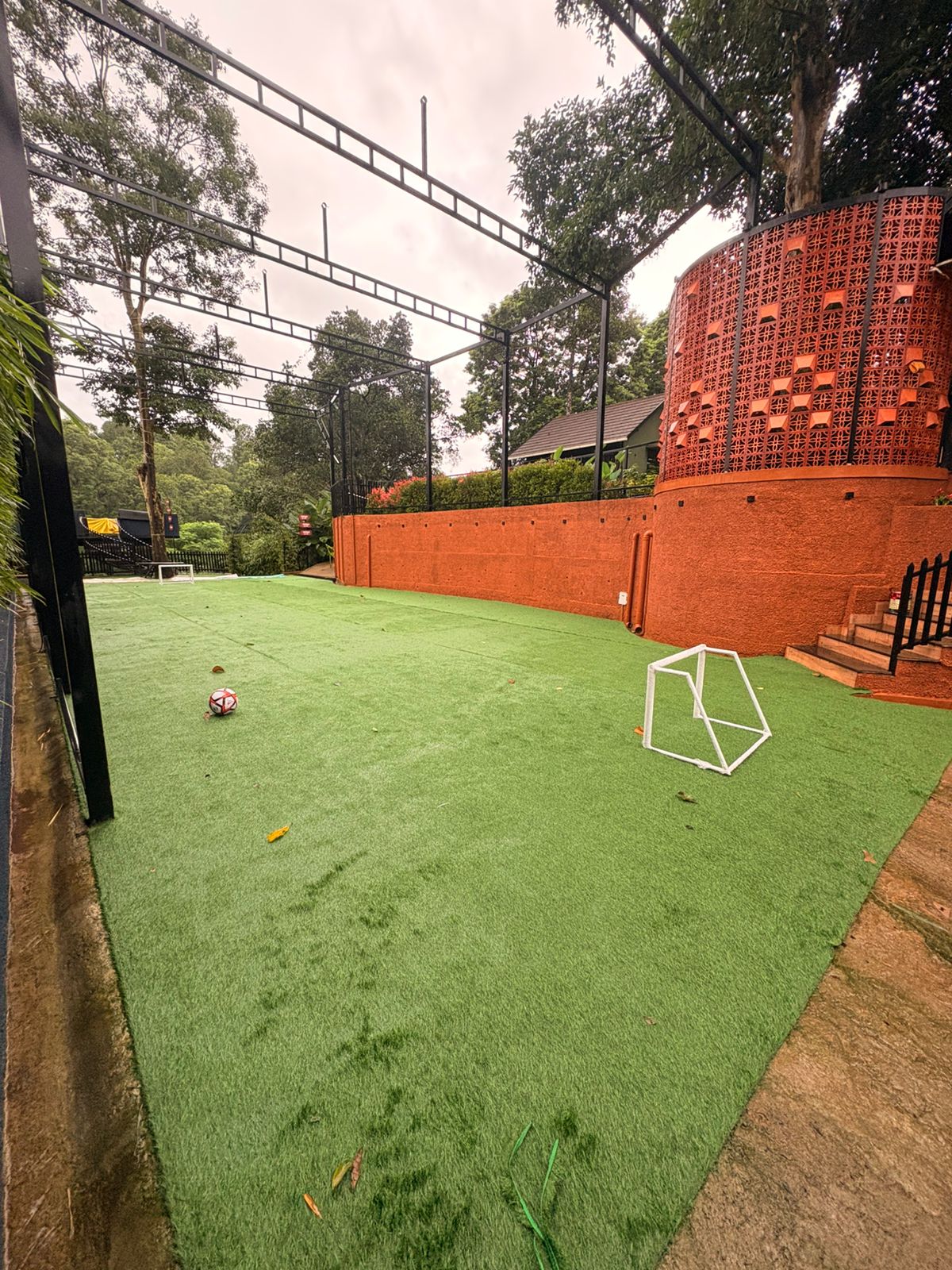 35mm high density artificial turf installation
